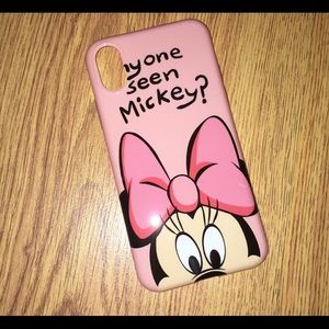 New!!!Minnie iPhone X case.